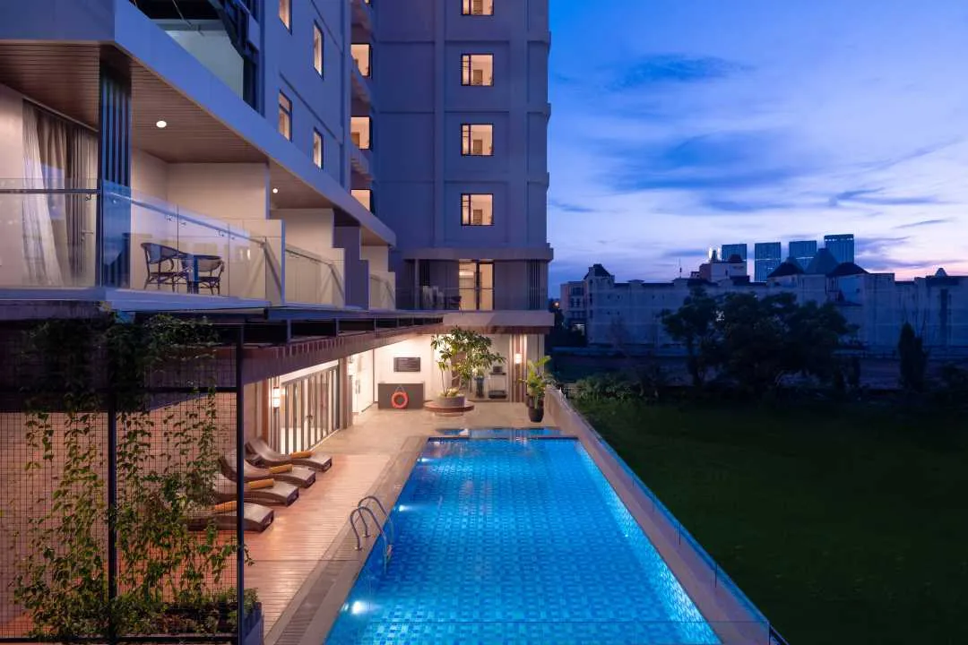 Hotel dengan pemandangan laut di Nongsa Batam yang tenang dan eksklusif